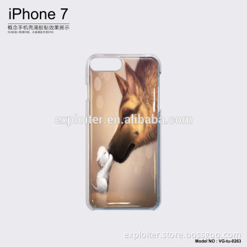 Reliable protective air space cushion shockproof gel case for iphone7 3d
